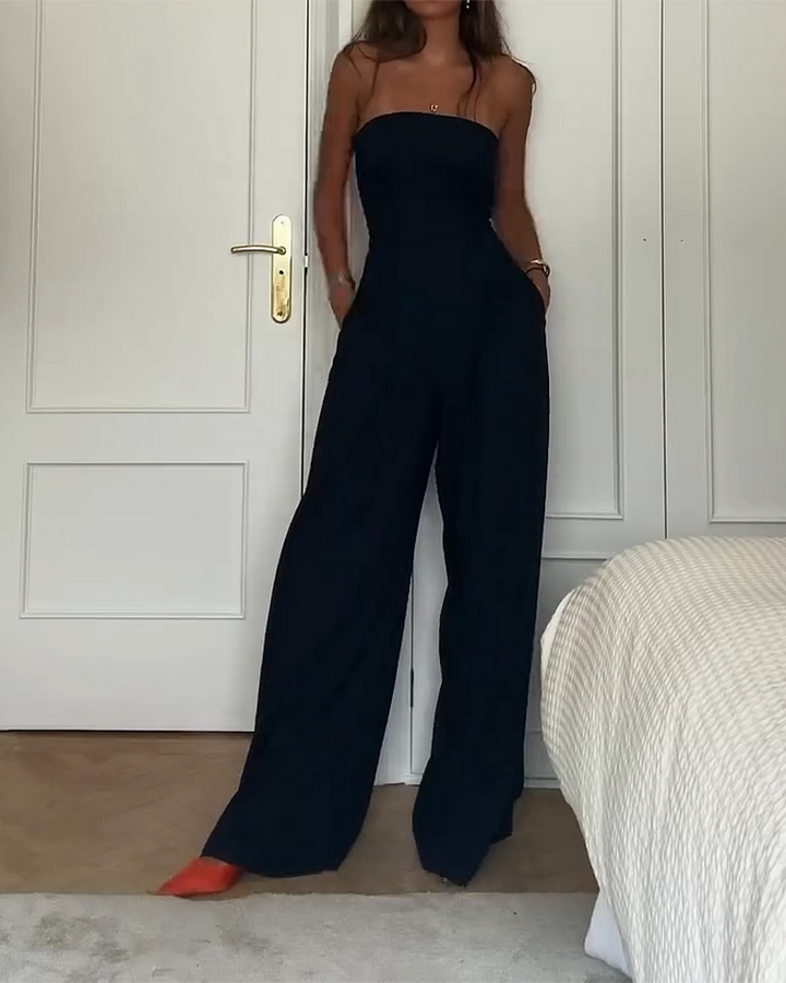 Céleste | Elegante Schulterfreie Jumpsuit