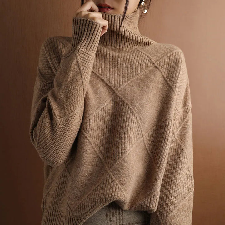 Marcelle | Chunky Rollkragenpullover