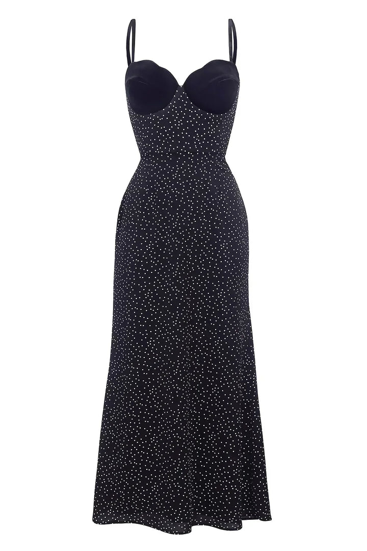 Selina™ | Satin Slip Midi Dress